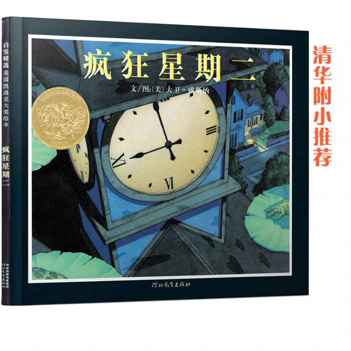 疯狂星期二（1992年凯迪克金奖绘本） - 封面