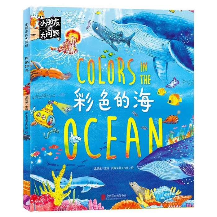 小朋友的大问题-彩色的海 - 封面