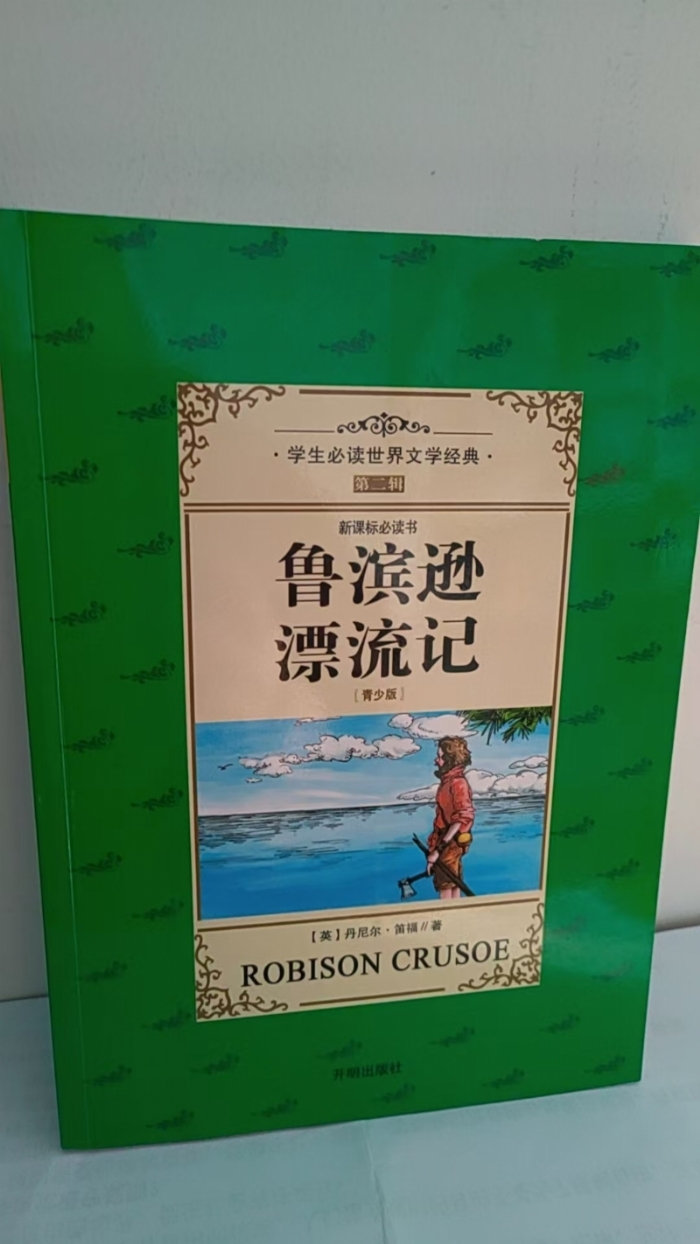 鲁宾逊漂流记 - 封面