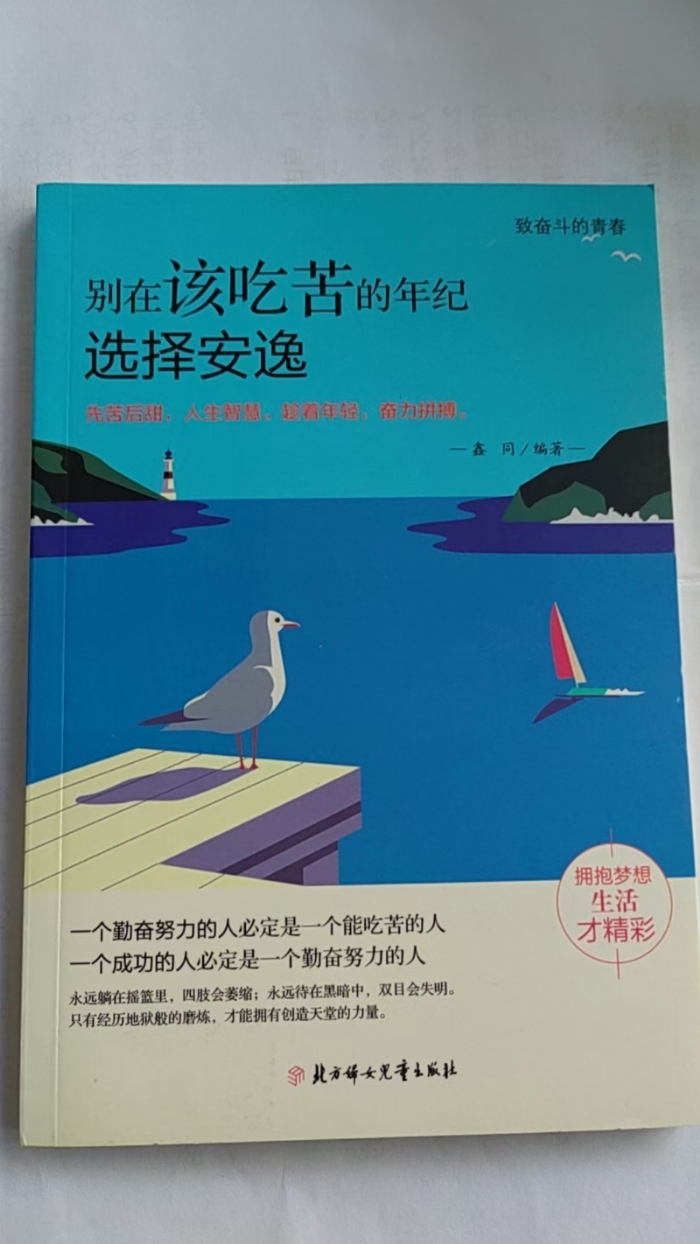 别在该吃苦的年纪选择安逸 - 封面
